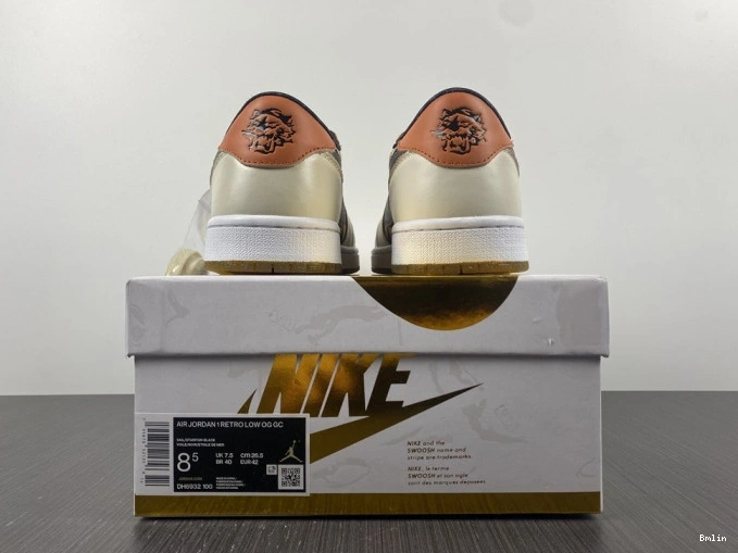 Bmlin Shoes OG Year the Tiger Jordan Low 1 of Air DH6932-100 0811
